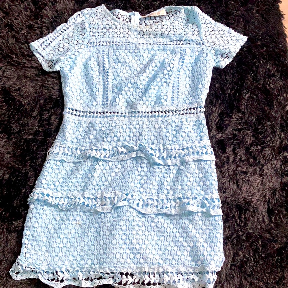 Liquorish Light Blue Dress